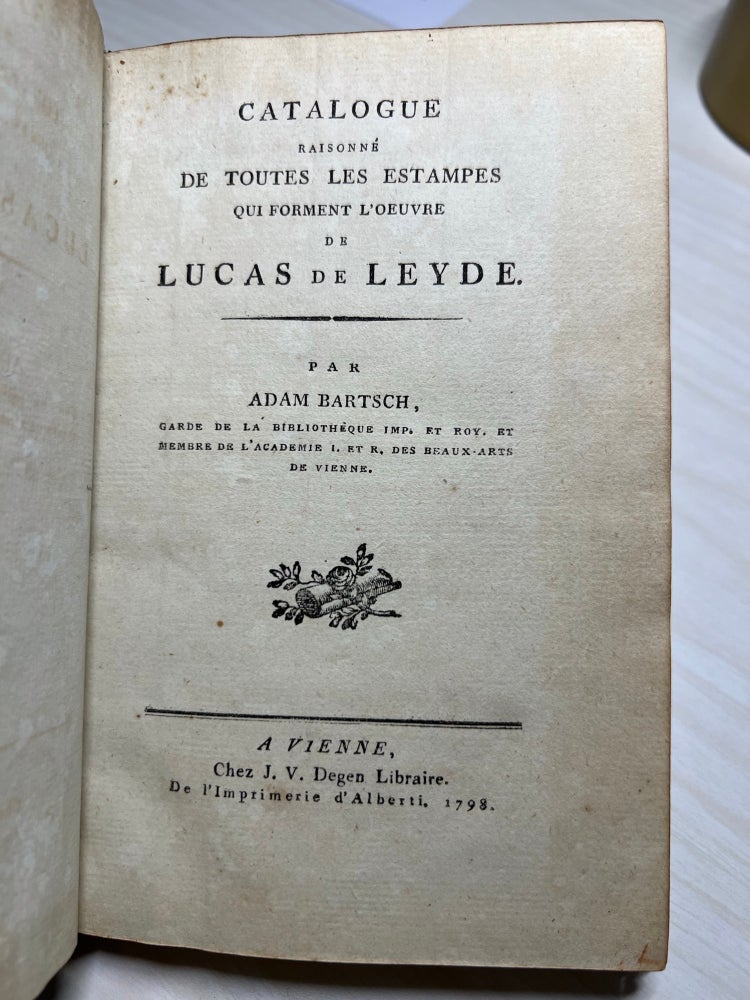 Item ID: 10160 Catalogue raisonné de toutes les Estampes qui forment l’Oeuvre de Lucas de...
