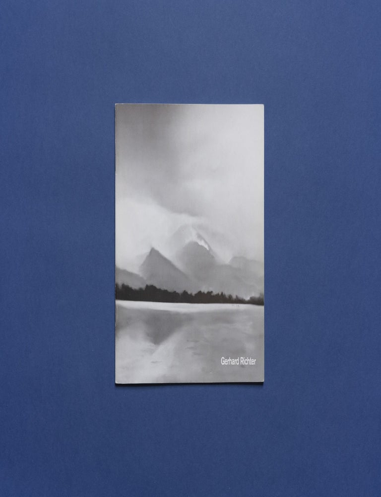 Item ID: 10246 Katalog 3/69: Gerhard Richter (27 March-22 April 1969). ZENTRUM FÜR AKTUELLE...