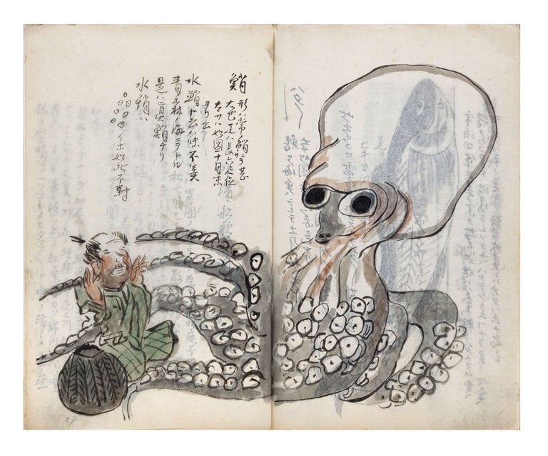 Item ID: 10328 Manuscript on paper, entitled “Ōmin zui” 奥民図彙 [“Collection of...