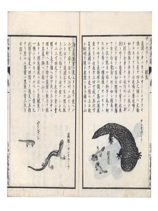 Kōwa gyofu 皇和魚譜 [Catalogue of Fish from Our August. Tanshū 栗本丹洲 KURIMOTO, author.