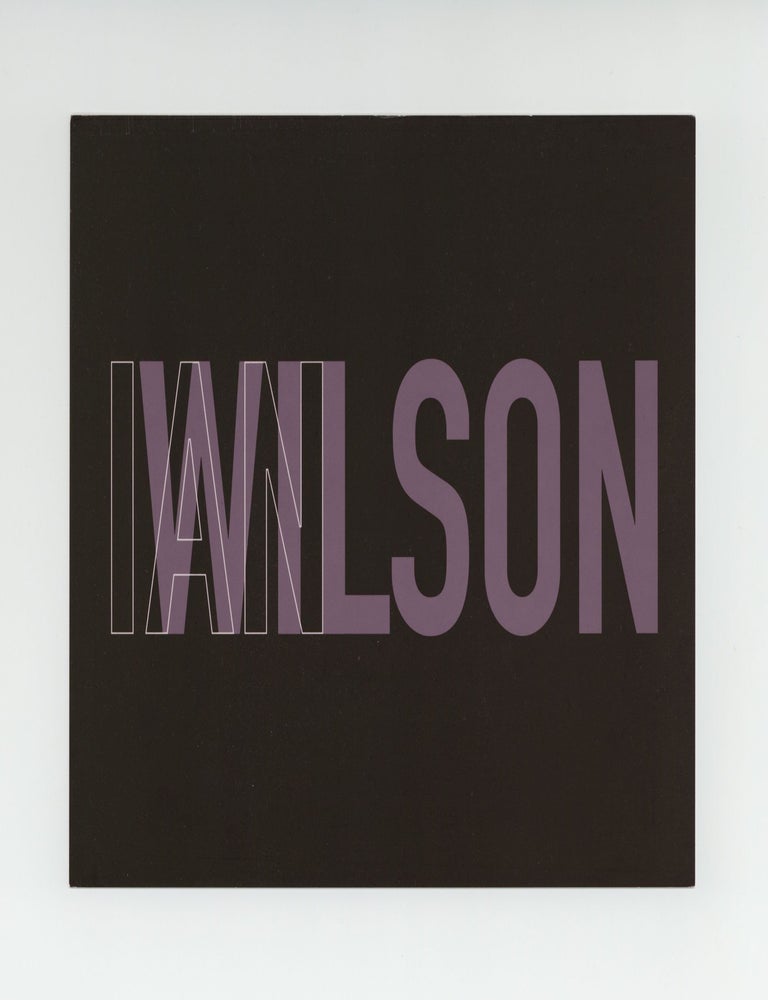 Item ID: 10380 Exhibition card: Ian Wilson: There Will be a Discussion at the Centre Pompidou (20 January 2005). Ian WILSON.