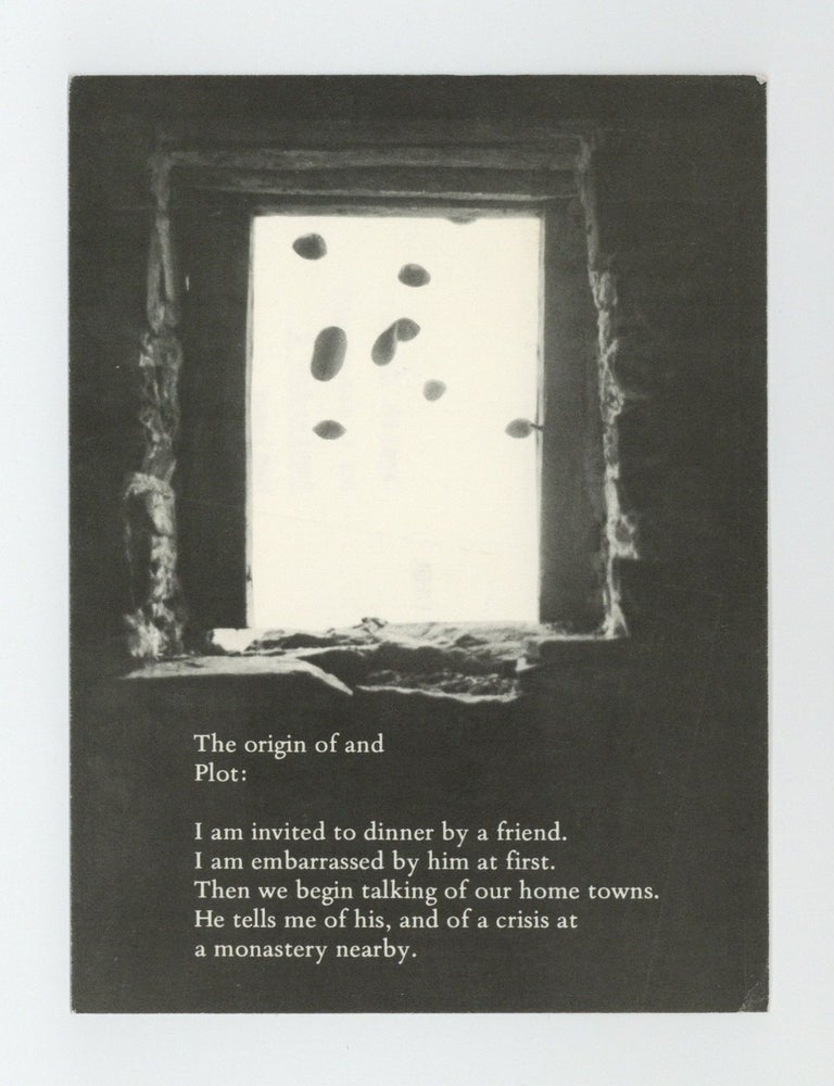 Item ID: 10457 Exhibition postcard: Bill Beckley Bei Konrad Fischer (3-27 April 1973). Bill BECKLEY