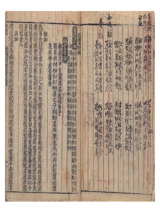 Compilation of Rites for the Bamboo Slips. KALLYE HWICH&rsquo;AN 簡禮彙纂.