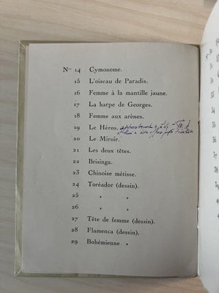 Francis Picabia (11-30 November 1927).