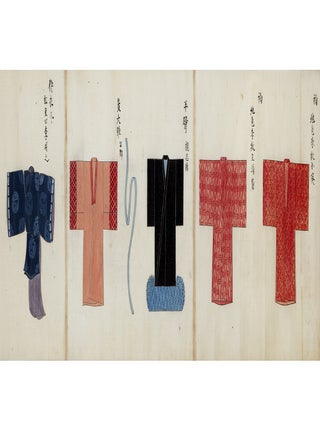 Illustrated handscroll on paper, entitled in manuscript on outside &ldquo;Shōjiku (?) no mo. Yamana nushi&rdquo; 奨竺之模. 山名 主 [&ldquo;Copy of Shōjiku. Head of the Yamana Clan&rdquo;].