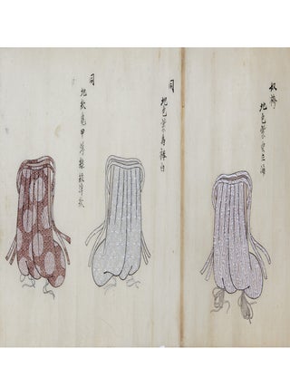 Illustrated handscroll on paper, entitled in manuscript on outside &ldquo;Shōjiku (?) no mo. Yamana nushi&rdquo; 奨竺之模. 山名 主 [&ldquo;Copy of Shōjiku. Head of the Yamana Clan&rdquo;].
