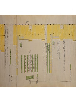Illustrated handscroll on paper, entitled at beginning &ldquo;Unzushō&rdquo; 雲図鈔 [&ldquo;Events Captured Above the Clouds&rdquo; or &ldquo;Manual of Court Ceremonies & Protocols&rdquo;].