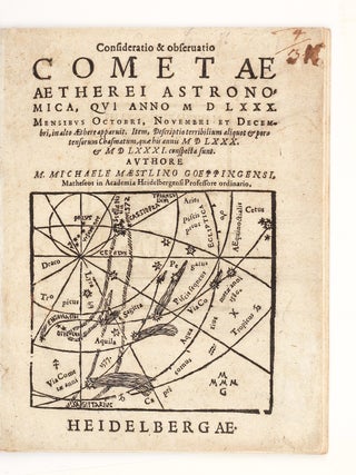Consideratio & observatio Cometae Aetherei Astronomica, qui Anno MDLXXX. Mensibus Octobri,...