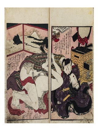 Shunjō Fuji no yuki 春情婦嬨の雪 [Spring-Time Love in the Snow].