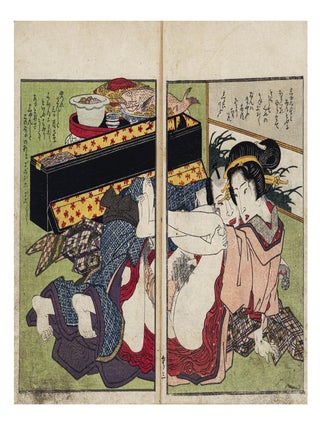 Shunjō Fuji no yuki 春情婦嬨の雪 [Spring-Time Love in the Snow].