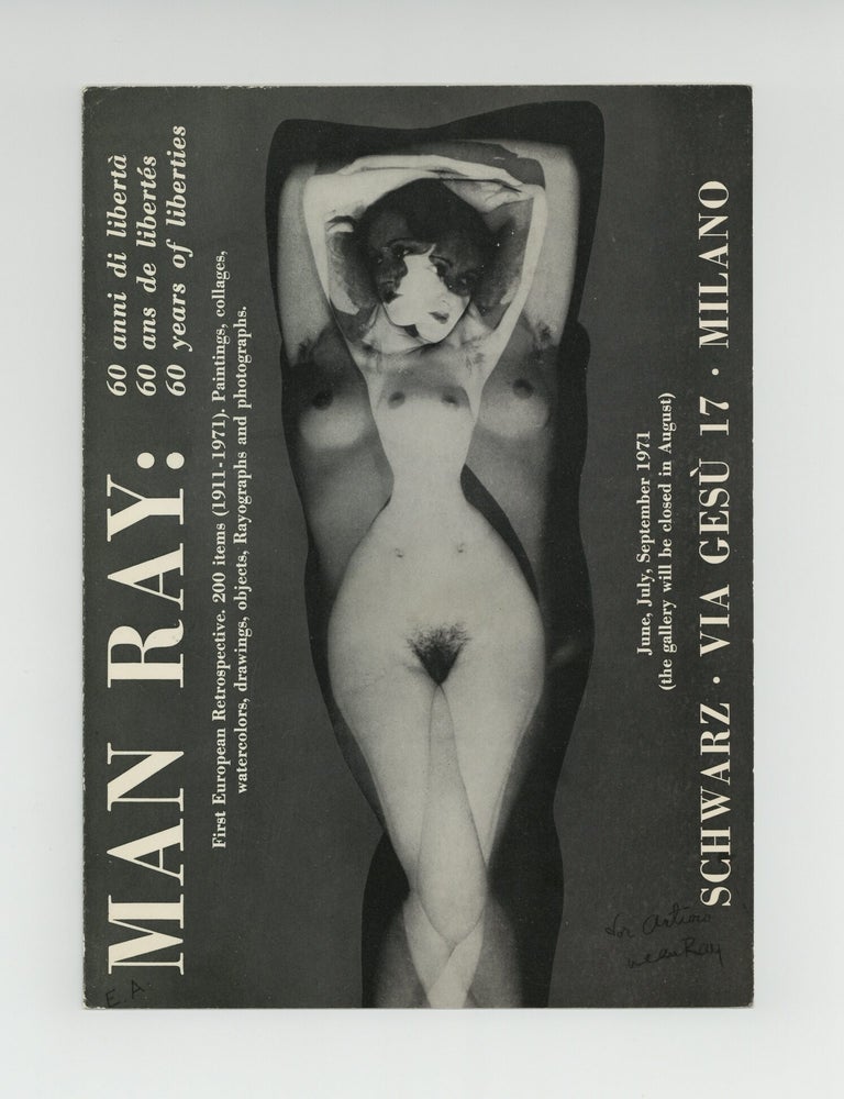 Item ID: 11478 Exhibition brochure: Man Ray: 60 years of liberties (June, July & September...