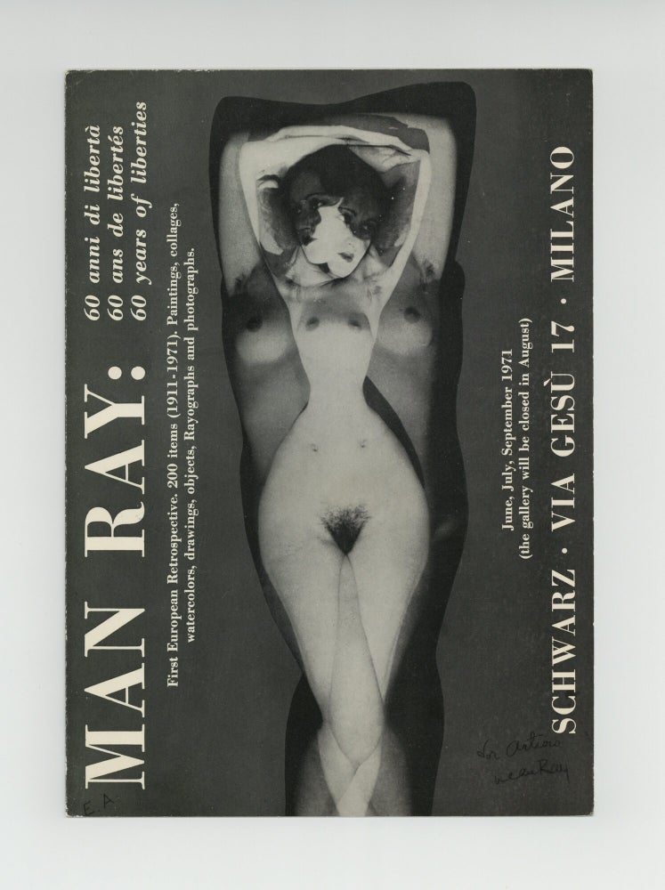 Item ID: 11478 Exhibition brochure: Man Ray: 60 years of liberties (June, July & September...