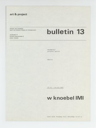 bulletin 13 (15 November-10 December 1969