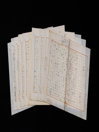 Autograph working manuscript, written in pencil, of her famous essay &ldquo;Kokyō no ie&rdquo;...
