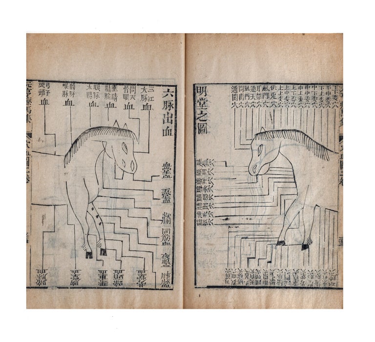 Item ID: 11530 Yuanheng liaoma ji fu niujing tuojing 元亨療馬集附牛經駝經 [Yuan and...
