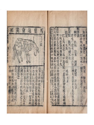 Yuanheng liaoma ji fu niujing tuojing 元亨療馬集附牛經駝經 [Yuan and Heng&rsquo;s Collection for Treating Horse, Together with Scriptures on Ox & Camel].