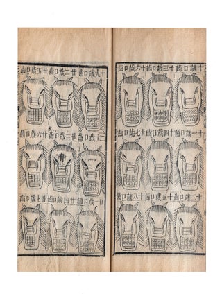 Yuanheng liaoma ji fu niujing tuojing 元亨療馬集附牛經駝經 [Yuan and Heng&rsquo;s Collection for Treating Horse, Together with Scriptures on Ox & Camel].