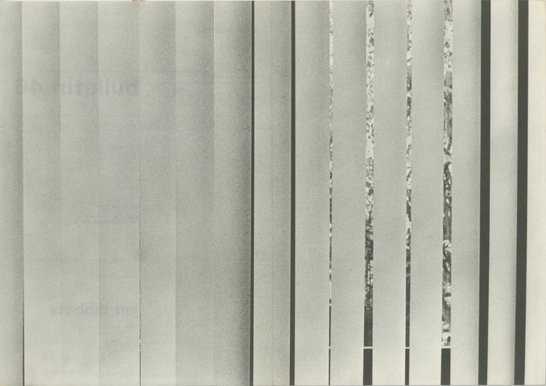 Item ID: 11538 bulletin 46: jan dibbets, film: louverdrape, 1971 (27 November-18 December 1971)....