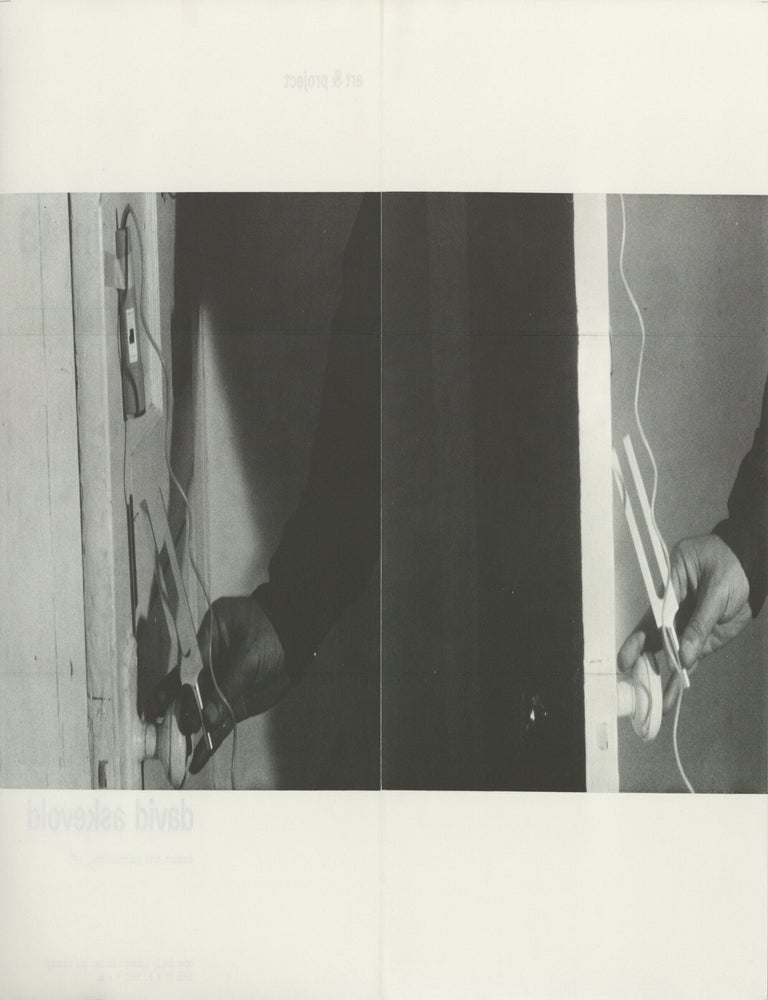 Item ID: 11539 bulletin 48: david askevold, concert tone compressions, 1971 (22 January-18...