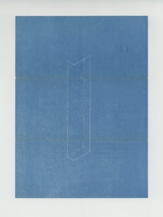 Exhibition flyer: Fred Sandback: Plastische Konstruktionen, bei Konrad Fischer (18 May-11 June 1968