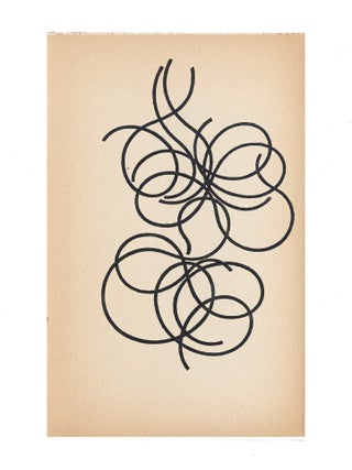 po&egrave;mes sans pr&eacute;noms, jean arp / 3 dessins, sophie taeuber-arp.