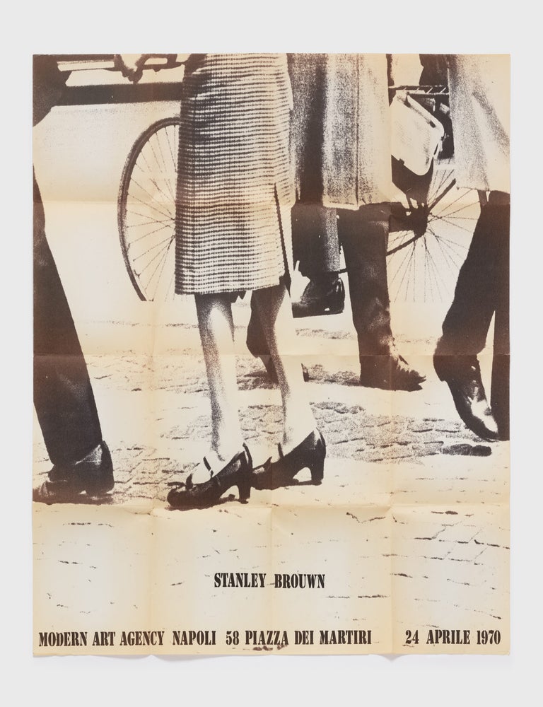 Item ID: 11560 Poster: Stanley Brouwn (opens 24 April 1970). Stanley BROUWN.