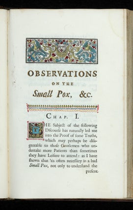 Observations on the Small Pox: or, An Essay to discover a more Effectual Method of Cure.