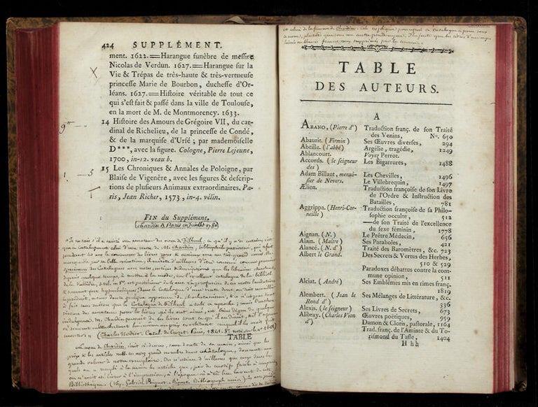 Item ID: 3108 Catalogue des Livres rares et singuliers du Cabinet de M. Filheul, Précédé de...