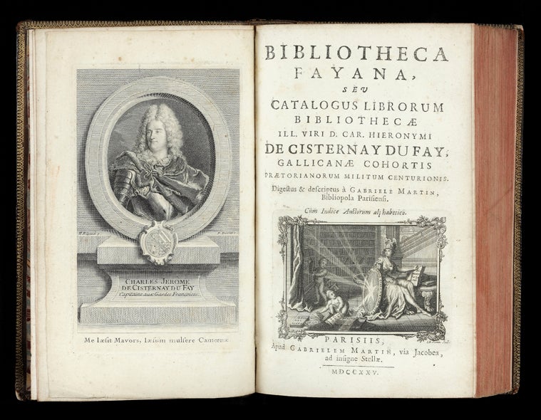 Item ID: 3358 Bibliotheca Fayana, seu Catalogus Librorum Bibliothecae...de Cisternay Du Fay...