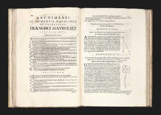 Monumenta Omnia Mathematica, quae extant…ex traditione…Francici Maurolici.
