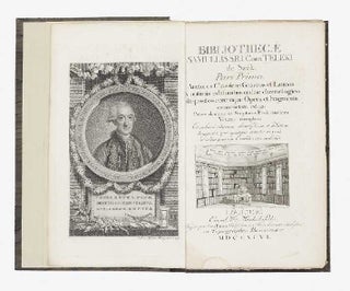 Bibliothecae Samuelis S.R.I. Com. Teleki de Szék. Pars Prima [-Tertia. Sámuel TELEKI, Gróf.