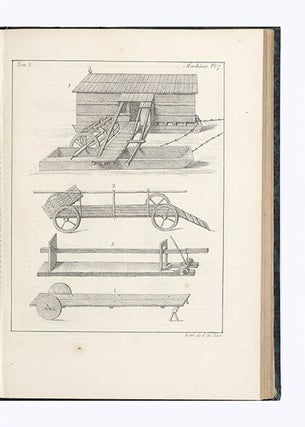 Collection de Machines, d’Instrumens, Ustensiles, Constructions, Appareils, etc. employés dans l’Economie rurale, domestique et industrielle. D’après les dessins faits dans diverses parties de l’Europe…