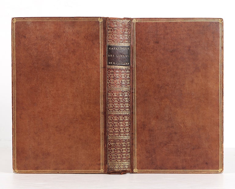 Item ID: 5846 Catalogue des Livres rares et précieux de la Bibliothèque de feu M. Ant. Bern. Caillard…. A. B. AUCTION CATALOGUE: CAILLARD.