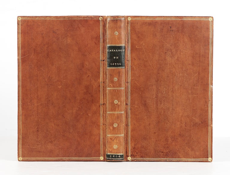 Item ID: 5860 Catalogue des Livres rares et précieux, et des Manuscrits, composant la...