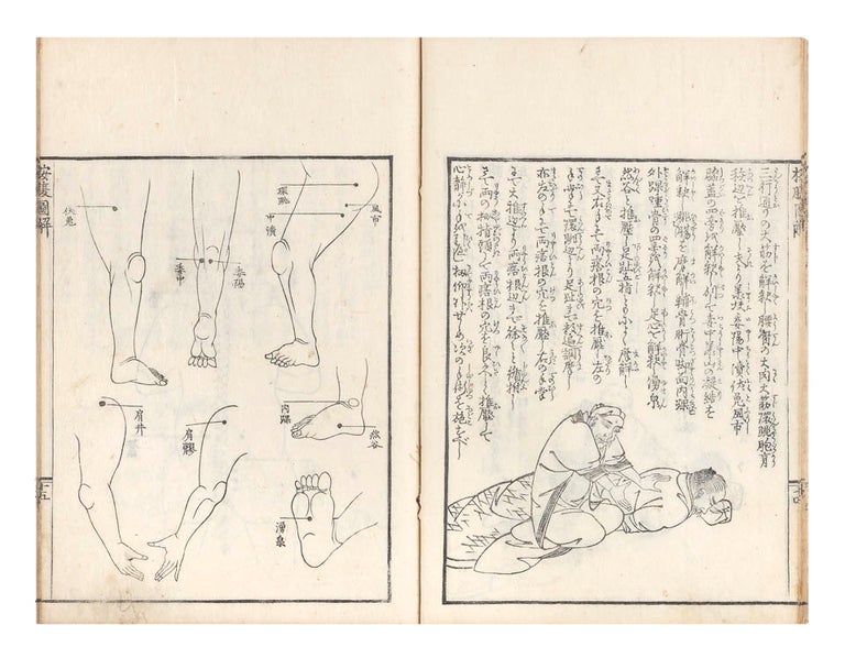 Item ID: 6037 Anpuku zukai [trans.: Illustrated Account of Massage]. Shinsai OTA.