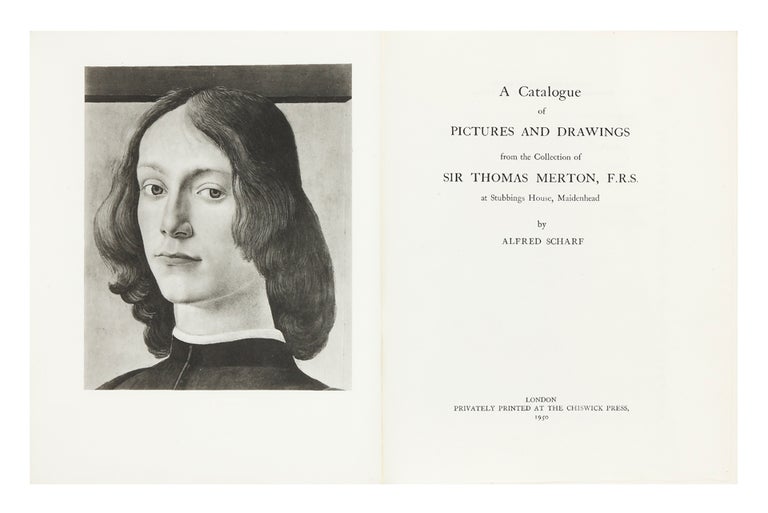 Item ID: 6072 A Catalogue of Pictures and Drawings from the Collection of… at Stubbings House,...
