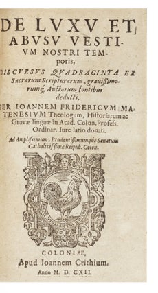 Itinera Sex a diversis Saxoniæ Ducibus et Electoribus, diversis temporibus in Italiam omnia, tria etiam in Palaestinam…facta, vna cum brevi Narratione, quæ ibi relatu digna viderint, & quæ inde domum secum reportarint. Additis iis, quæ etiamnum Hierosolymis præsertim, Romæ & Wittenbergæ ab advenis observari maxime merentur.