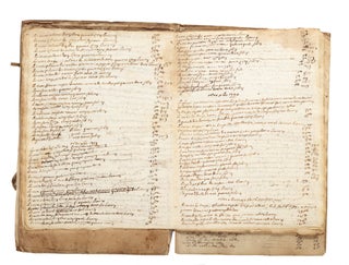 Manuscript on paper entitled on upper cover: “Taux des fruits du Baillage [sic] de Nuits. BURGUNDIAN WINE, GRAINS.