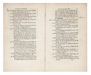 Catalogue d’une grande quantité de Desseins & Estampes des plus grands Maîtres des Trois Ecoles. Par F. Basan, Graveur. Dont la vente se fera…le 11 Décembre 1758, & jours suivans…
