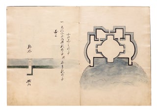 Manuscript on paper of his “Bukyo Zensho” [“The Complete Writings of Teaching on Military Affairs”], with his “Bukyo Shogaku” [“Introduction to the Bushido Culture”].