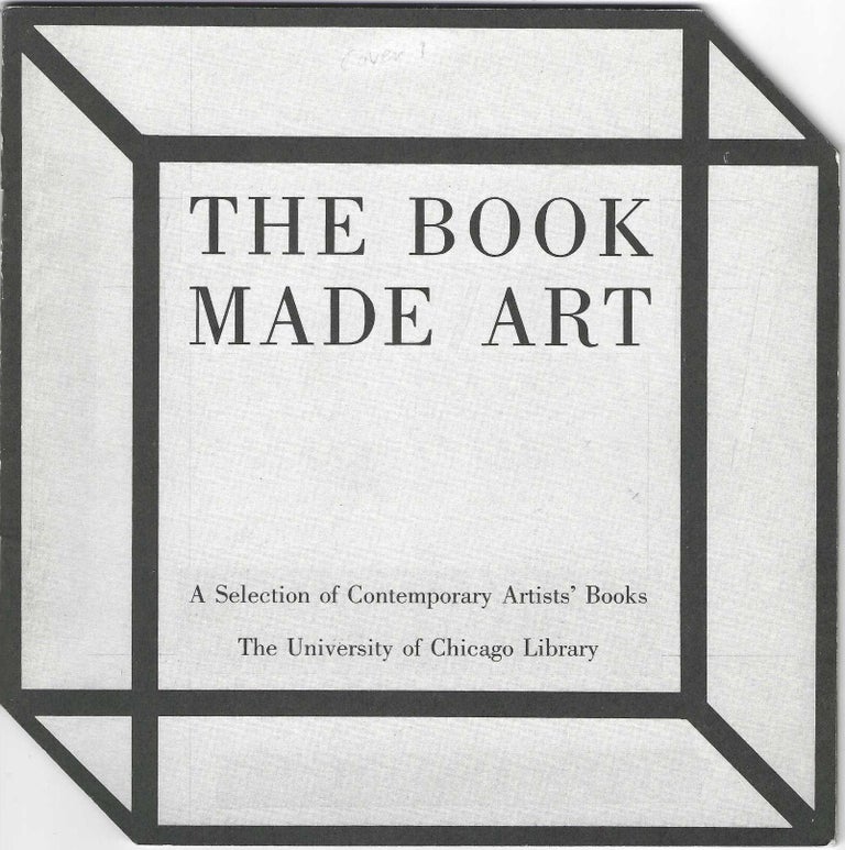 Item ID: 6777 [Exhibition catalogue]: The Book Made Art: A Selection of Contemporary Artists’...