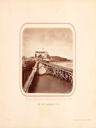 From the inside cover, lettered in gilt: H. Gruson Eisengiesserei & Maschinenfabrik Buckau–Magdeburg. Hartguss–Panzerthürme.