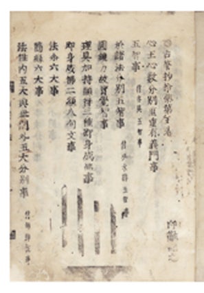 Kohitsu shushusho [or] Kohitsu shuisho [or] Kohitsusho [Collections of Old Writings. INYU.