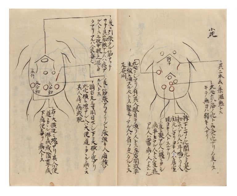 Item ID: 7057 Illustrated manuscript on paper, entitled on upper wrapper “Murai sensei...