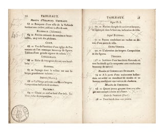 Catalogue de Tableaux Hollandais et Flamands, Porcelaine de Sèvres et Pierres gravées, Provenant des voyages de M. J.-L. B... Dont la Vente aura lieu les 24 et 25 Novembre 1817…[Expert: C. Paillet].