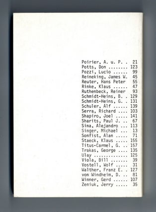 [From the upper cover]: 81 Künstler der documenta 6, Portraits & Signaturen.