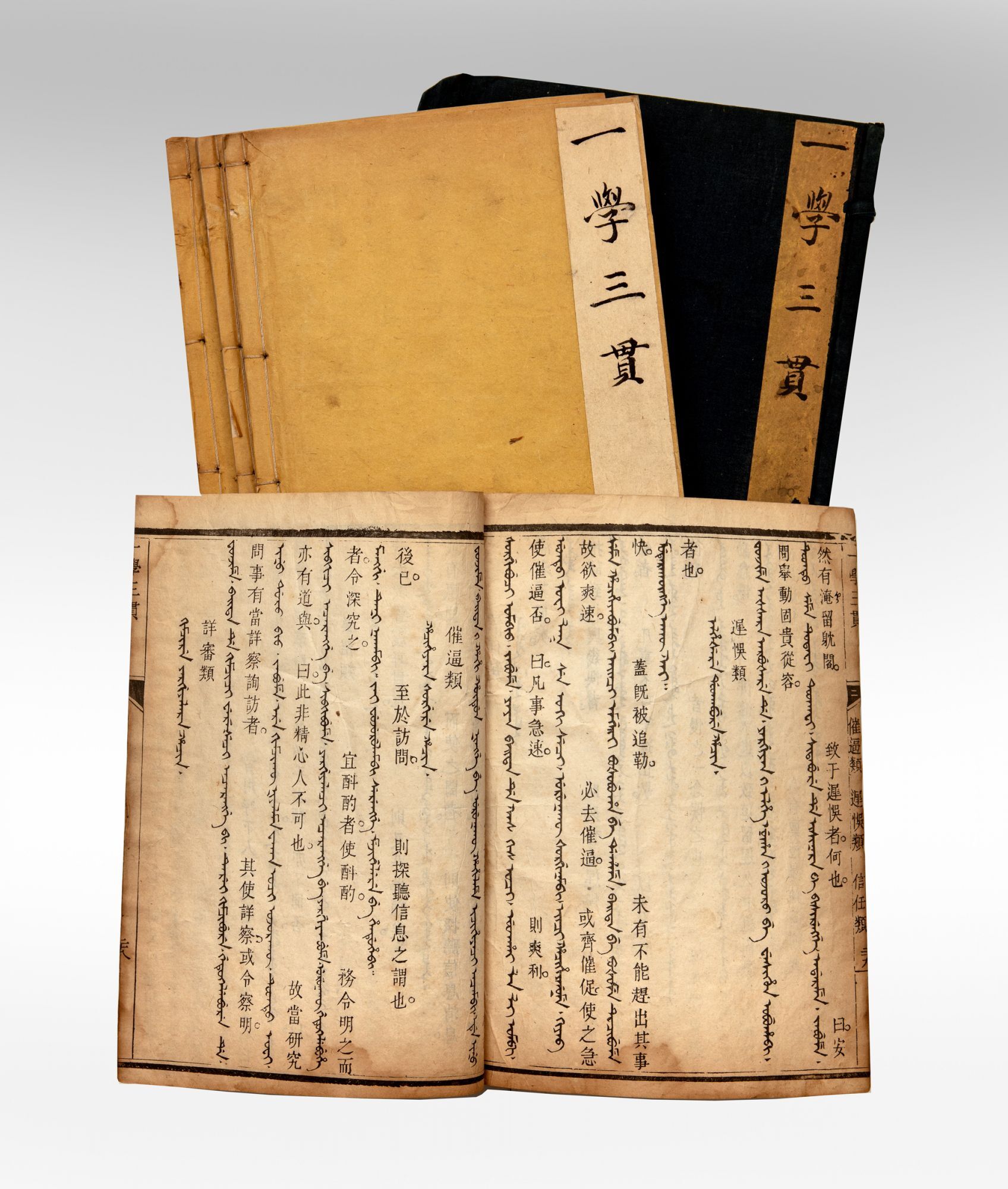 Manchu Language Text Manchu
