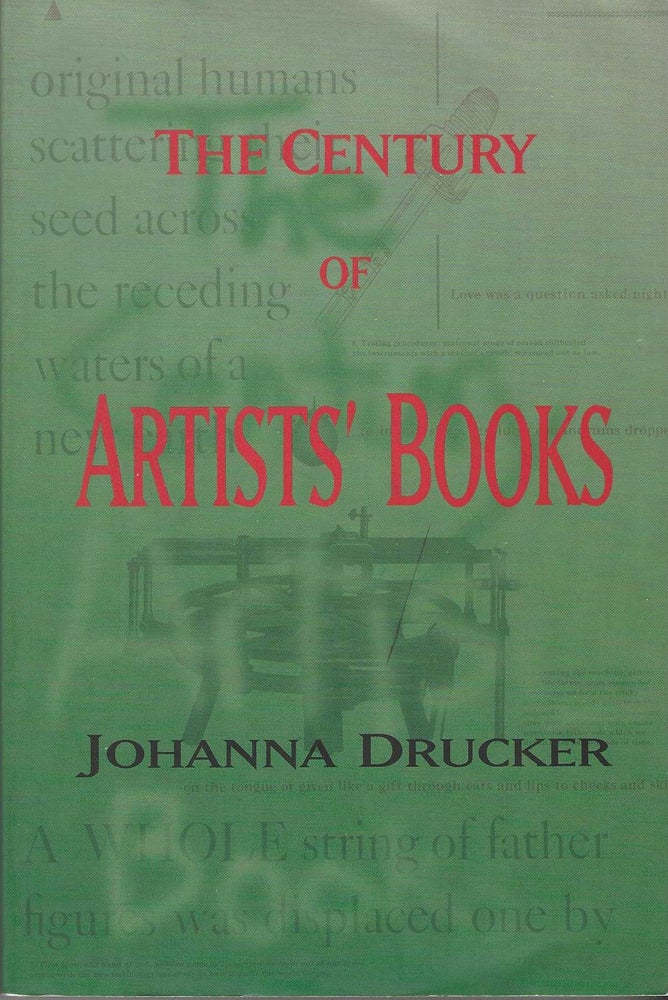 Item ID: 7575 The Century of Artists’ Books. Johanna DRUCKER