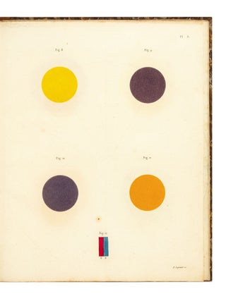 De la Loi du Contraste simultané des Couleurs, et de l’Assortiment des Objets colorés, considéré d’après cette Loi dans ses Rapports avec la Peinture, les Tapisseries des Gobelins, les Tapisseries de Beauvais pour Meubles, les Tapis, la Mosaïque, les Vitraux colorés, l’Impression des Étoffes, l’Imprimerie, l’Enluminure, la Décoration des Édifices, l’Habillement et l’Horticulture.