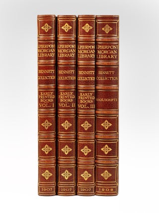 Catalogue of Manuscripts and Early Printed Books from the Libraries of William Morris, Richard. J. Pierpont MORGAN.